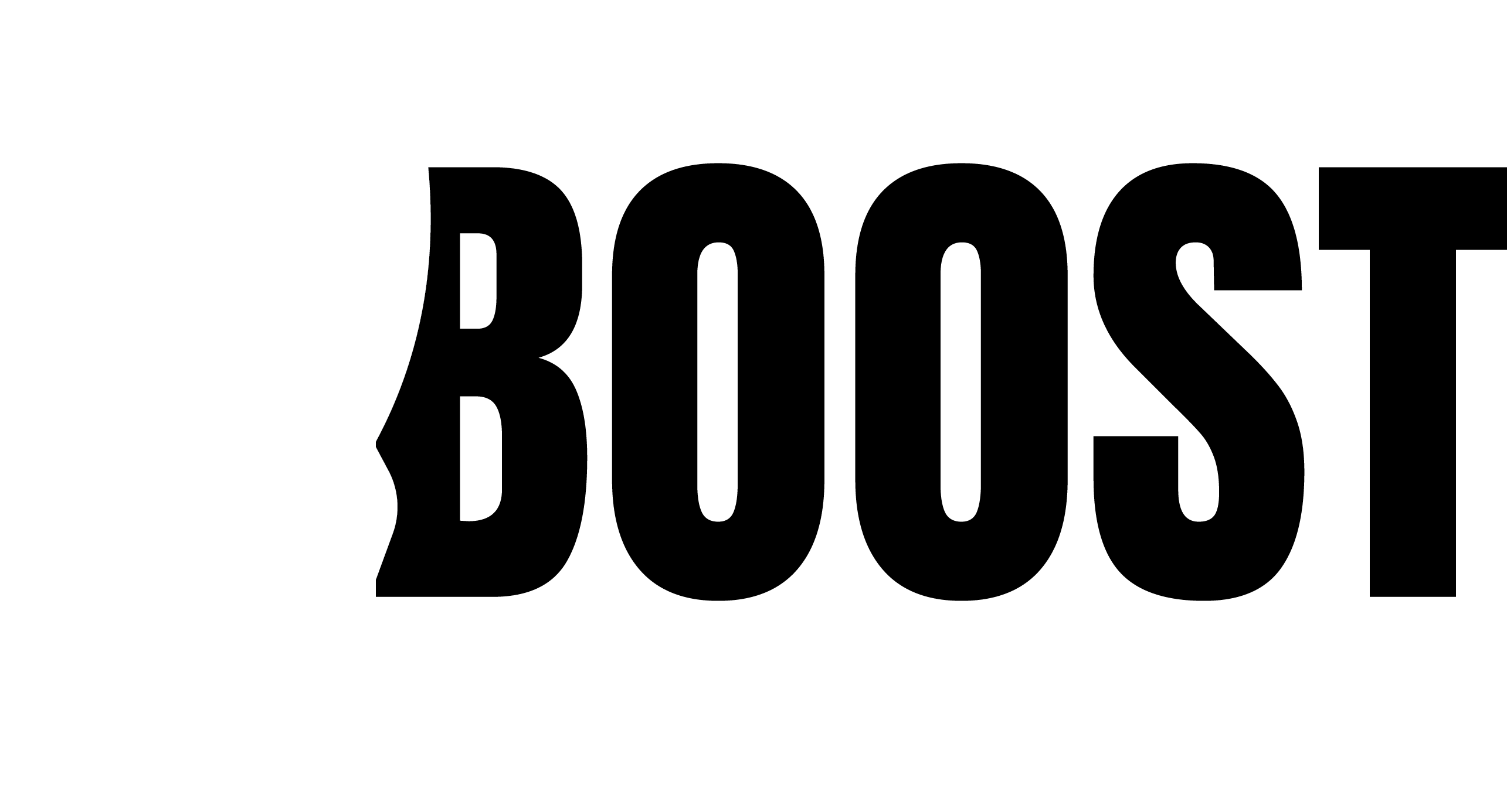 BRAND BOOST LOGO WHITE